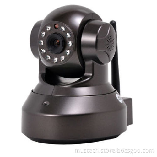 Wi-Fi IP Camera, Supports Embedded Mic and Speaker Functions